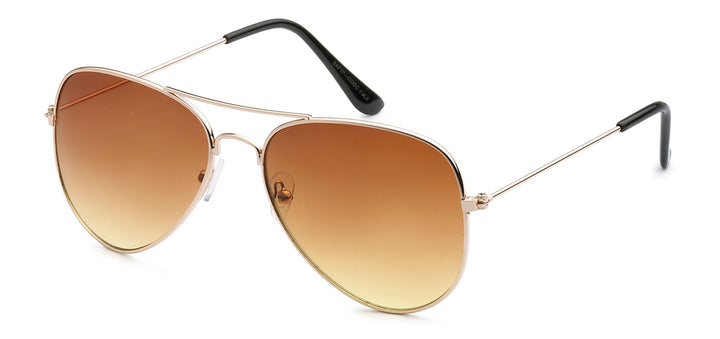 Air Force 8AF101-GDGC Gold Frame Unisex Aviator Sunglasses