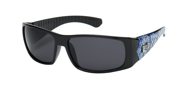 Locs 8LOC91114-BDNA Strong Polycarbonate Frame with Multi Color Bandana Print Unisex Shades