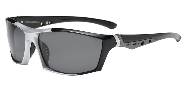 Polarized XLoop PZ-X2633 Superb Contour Polycarbonate Athletic Wrap Unisex Sunglasses